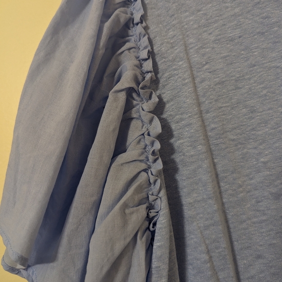 NWT LOFT Flutter Sleeve Shirt 👕 - Picture 5 of 6